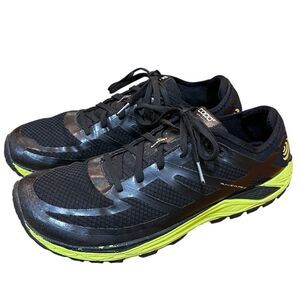 Topo Men's Black Green Sneakers Neon Athletic Shoes Runventure 2 0-Drop Minimal